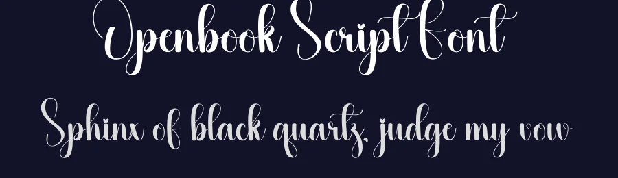 Openbook Script Font by creativeletter — Script Handwritten Font — thumbnail 2