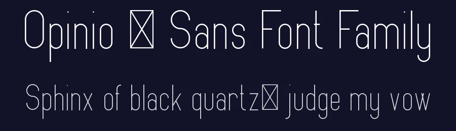 Opinio – Sans Font Family by vp_creative_shop — Sans Serif Font — thumbnail 2