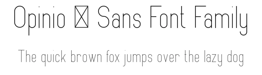 Opinio – Sans Font Family by vp_creative_shop — Sans Serif Font