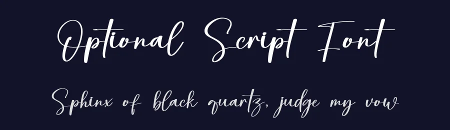 Optional Script Font by inermediaSTUDIO — Script Handwritten Font — thumbnail 2