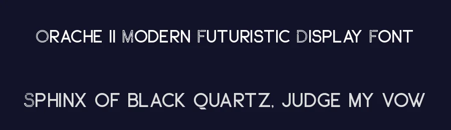 Orache || Modern Futuristic Display Font by ErmediaStudio — Display Font — thumbnail 2