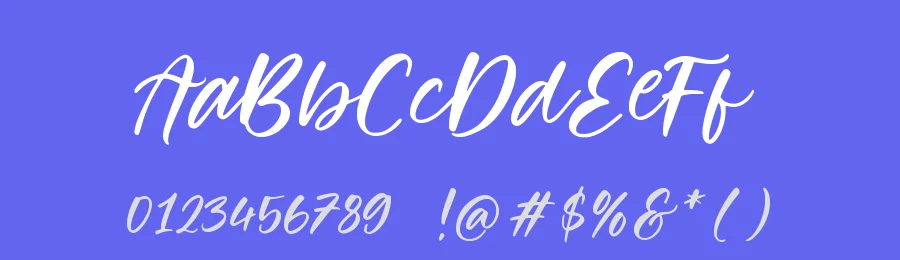 Orange Garden Font by balpirick — Script Handwritten Font — thumbnail 3