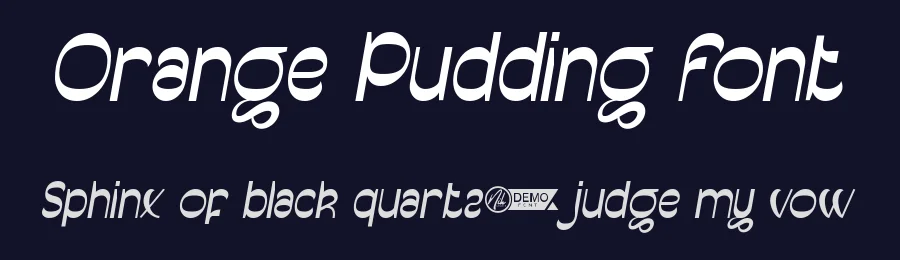 Orange Pudding Font by nihstudio — Display Font — thumbnail 2