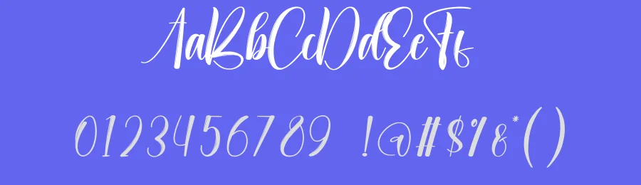 Orange Script Font by creativeletter — Script Handwritten Font — thumbnail 3