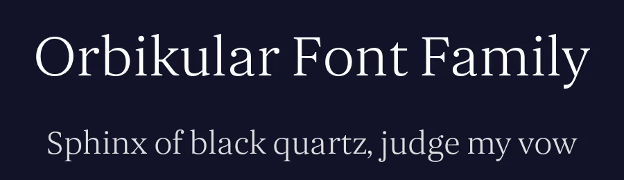 Orbikular Font Family by Mash Creative — Serif Font — thumbnail 2