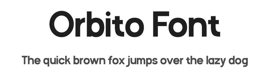Orbito Font by MasyafiStudio — Display Font