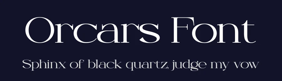 Orcars Font by Gracetypestudio — Display Font — thumbnail 2