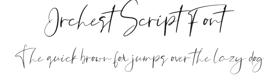 Orchest Script Font by Arendxstudio — Script Handwritten Font