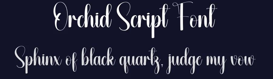 Orchid Script Font by andikastudio — Script Handwritten Font — thumbnail 2