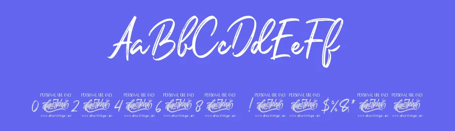 Orchide – Handwritten Brush Font by Almarkha Type — Decorative Font — thumbnail 3