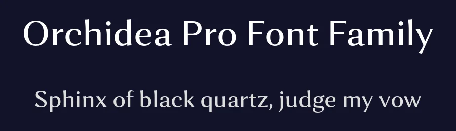 Orchidea Pro Font Family by Mint Type — Sans Serif Font — thumbnail 2