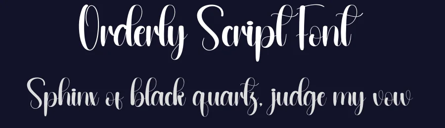 Orderly Script Font by andikastudio — Script Handwritten Font — thumbnail 2