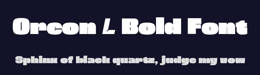 Oreon – Bold Font by limitype — Decorative Font — thumbnail 2