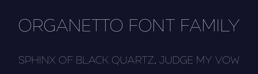 Organetto Font Family by Latinotype — Decorative Font — thumbnail 2