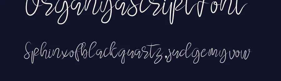 Organya Script Font by inermediaSTUDIO — Script Handwritten Font — thumbnail 2