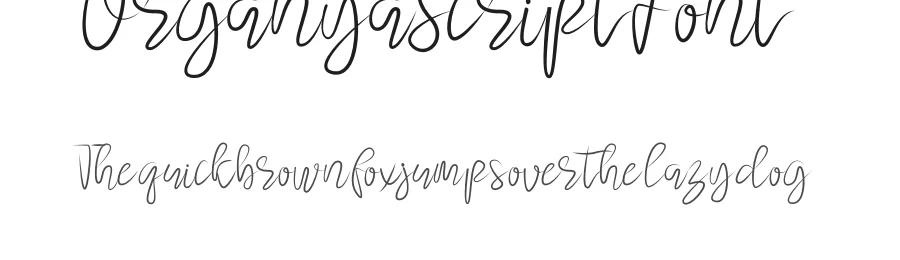 Organya Script Font by inermediaSTUDIO — Script Handwritten Font