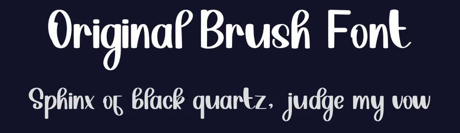 Original Brush Font by inermediaSTUDIO — Display Font — thumbnail 2