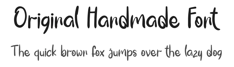 Original Handmade Font by inermediaSTUDIO — Script Handwritten Font