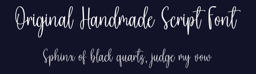 Original Handmade Script Font by inermediaSTUDIO — Script Handwritten Font — thumbnail 2