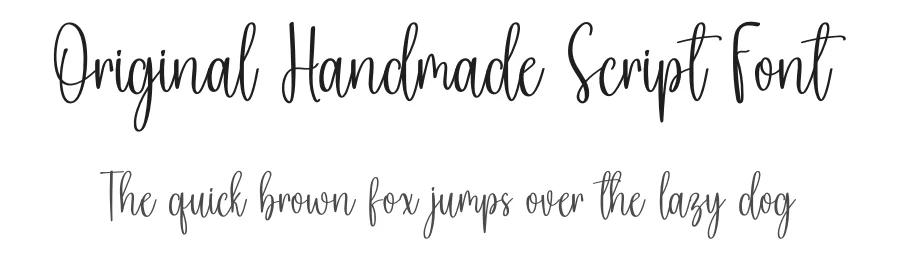 Original Handmade Script Font by inermediaSTUDIO — Script Handwritten Font
