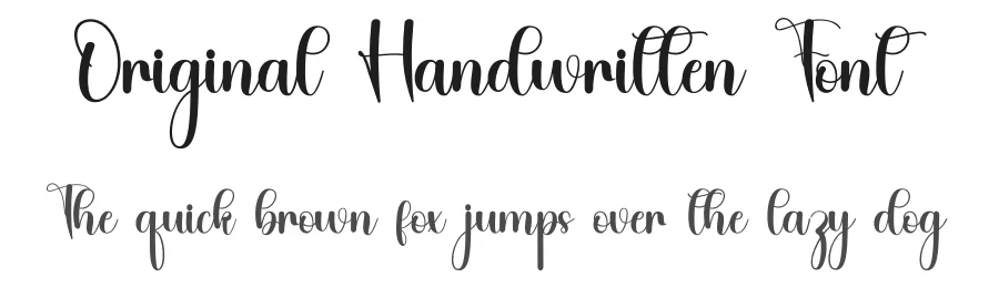 Original Handwritten Font by inermediaSTUDIO — Script Handwritten Font
