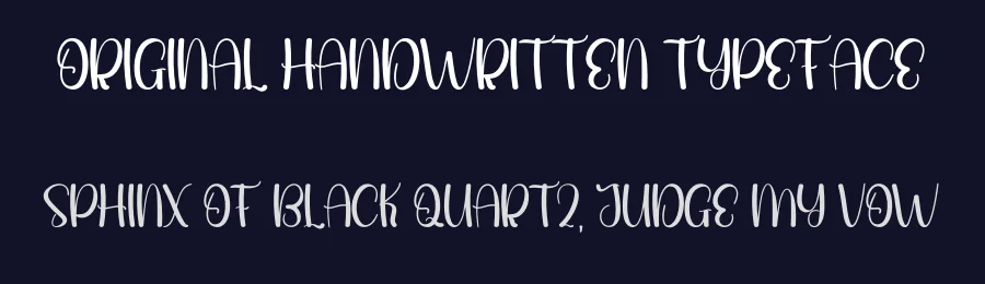 Original Handwritten Typeface by inermediaSTUDIO — Display Font — thumbnail 2