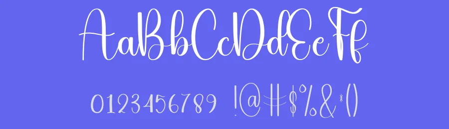 Original Moonlight Style Script Font by freshtypeink — Script Handwritten Font — thumbnail 3