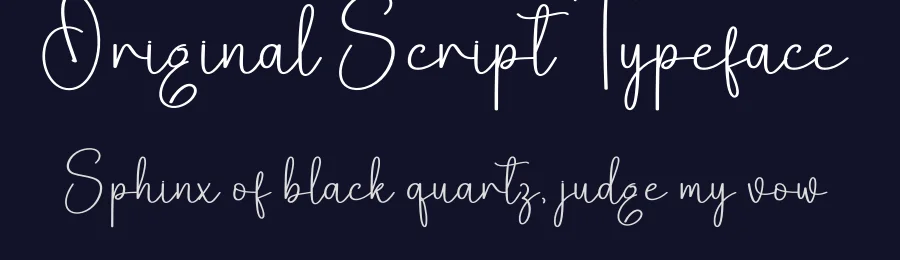 Original Script Typeface by creativeletter — Script Handwritten Font — thumbnail 2