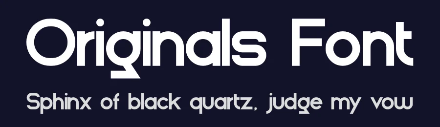 Originals Font by Kijiji Hub — Sans Serif Font — thumbnail 2