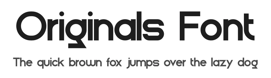 Originals Font by Kijiji Hub — Sans Serif Font