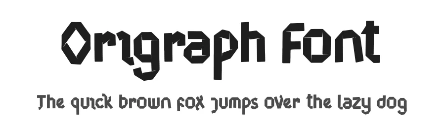 Origraph Font by Denustudios — Decorative Font