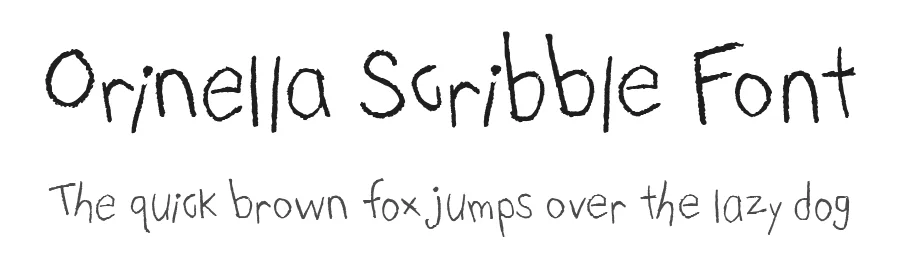 Orinella Scribble Font by Letterhanna Studio — Decorative Font