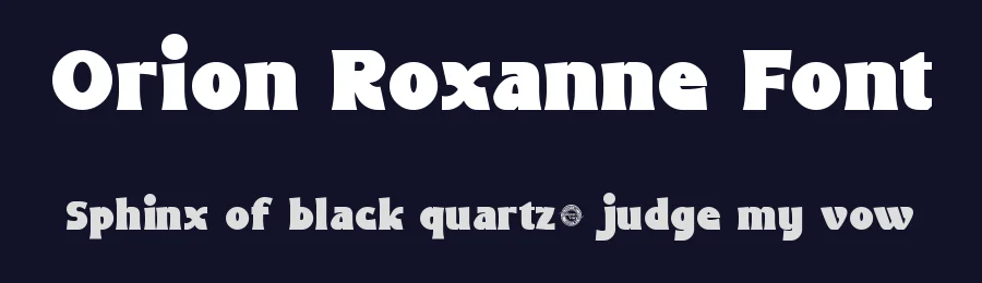 Orion Roxanne Font by CalligraphyFonts.net — Serif Font — thumbnail 2