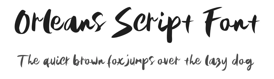 Orleans Script Font by vaiminit — Script Handwritten Font