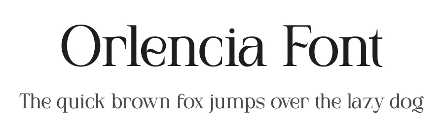 Orlencia Font by kangfont Studio — Serif Font