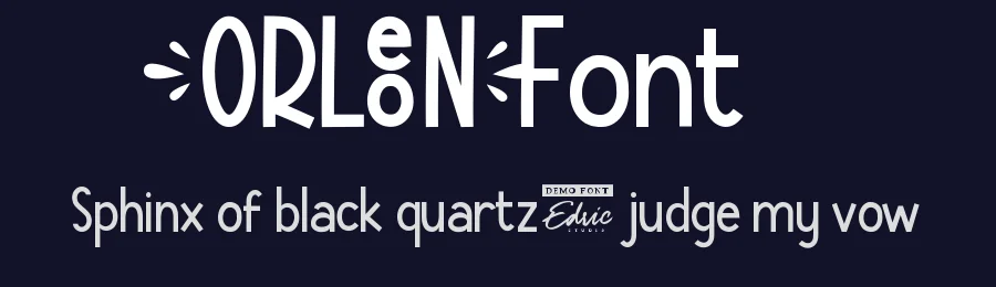 Orleon Font by edricstudio — Display Font — thumbnail 2