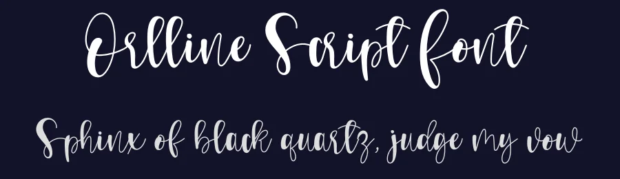Orlline Script Font by andikastudio — Script Handwritten Font — thumbnail 2