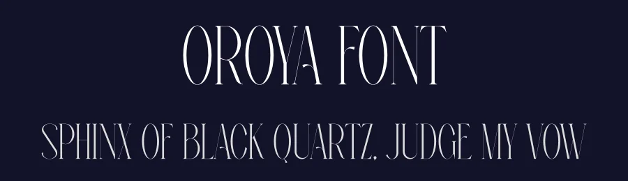 Oroya Font by vpcreativeshop — Serif Font — thumbnail 2