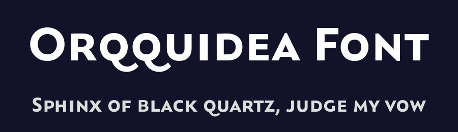 Orqquidea Font by PeGGO Fonts — Sans Serif Font — thumbnail 2