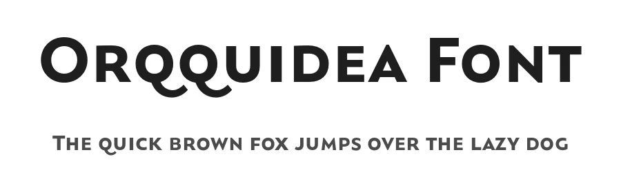 Orqquidea Font by PeGGO Fonts — Sans Serif Font