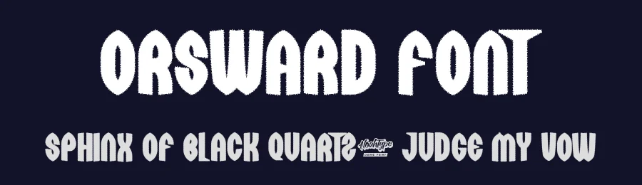 Orsward Font by noahtype — Decorative Font — thumbnail 2