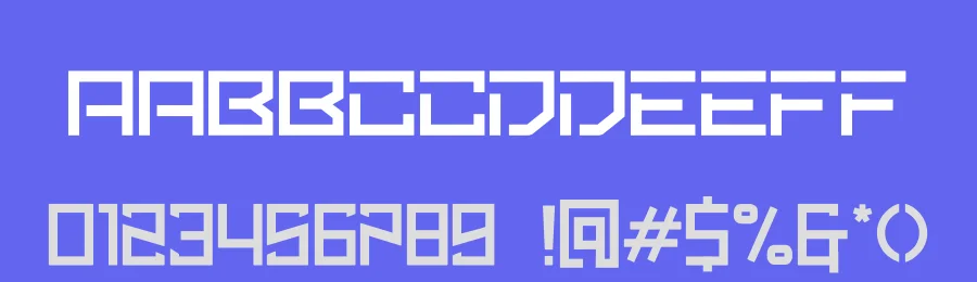 Ortac Font by hayoyuka8 — Display Font — thumbnail 3