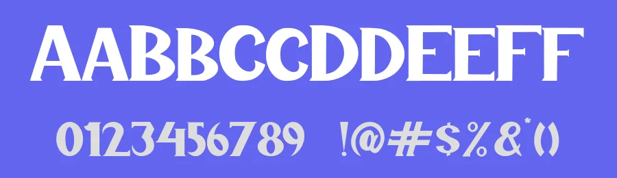 Ortega – Horror Sans Serif Typeface by Hatf Type — Sans Serif Font — thumbnail 3