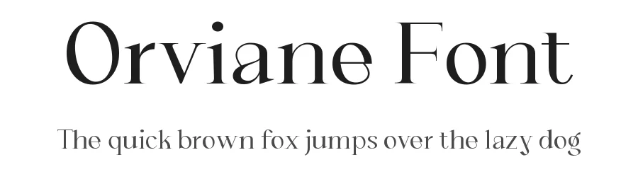 Orviane Font by sixtypefoundry — Serif Font
