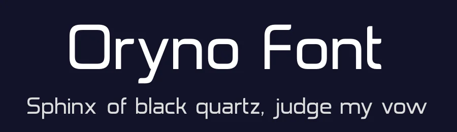 Oryno Font by Zafiratype — Sans Serif Font — thumbnail 2