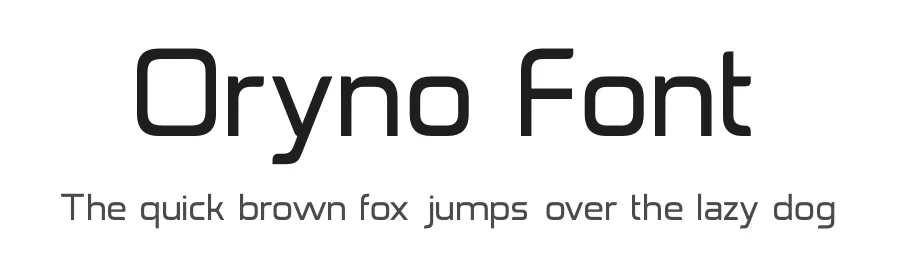Oryno Font by Zafiratype — Sans Serif Font