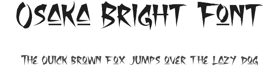 Osaka Bright Font by VinType — Script Handwritten Font