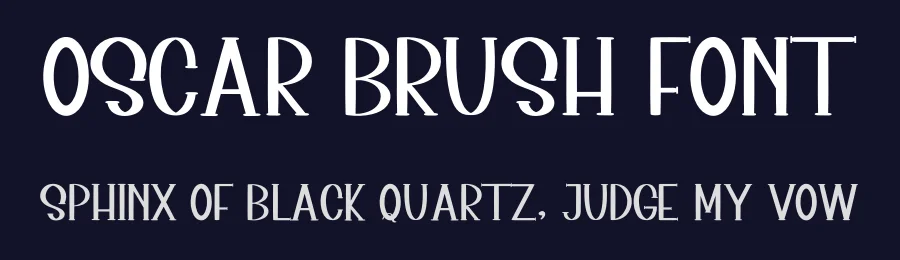 Oscar Brush Font by inermediaSTUDIO — Display Font — thumbnail 2