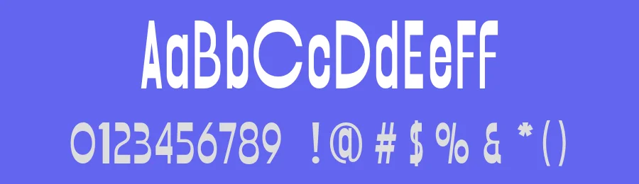 Ostrich – Condensed Geometric Display Font by roomspace.cl — Decorative Font — thumbnail 3