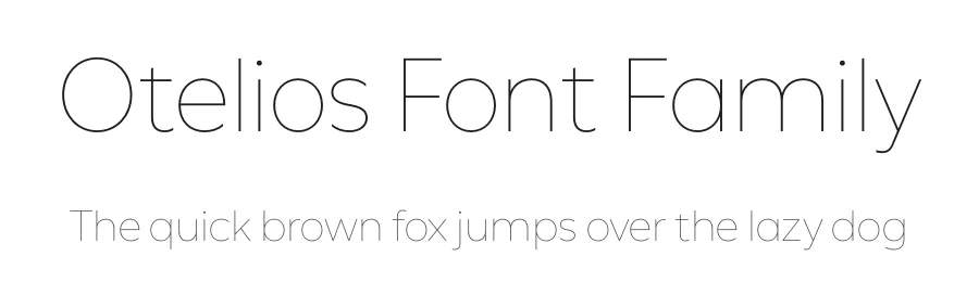 Otelios Font Family by RafaΕ Buchner β Sans Serif Font